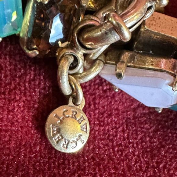 Colorful Gemstone Statement Necklace - Picture 7 of 8